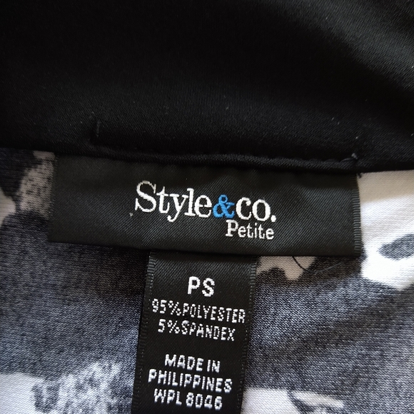 Style & Co Shift Dress Cutout Back - Picture 4 of 5